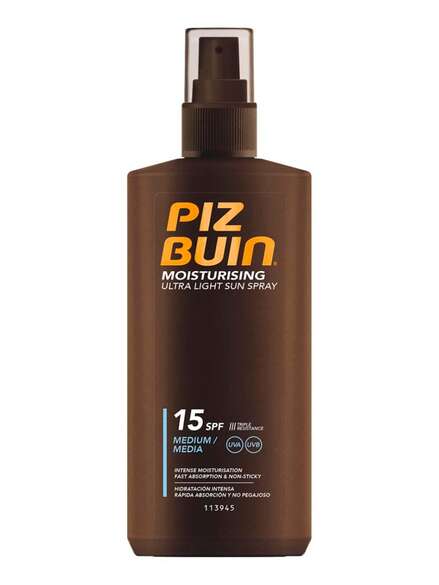 Ultra Light Sun Spray Sun Lotion SPF15