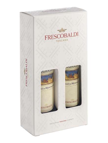 Frescobaldi CastelGiocondo Brunello di Montalcino 2018 twinpack