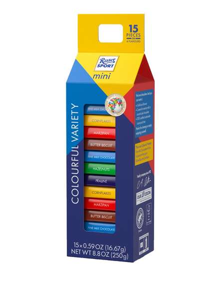 Ritter Sport Mini Tower Variety 250g