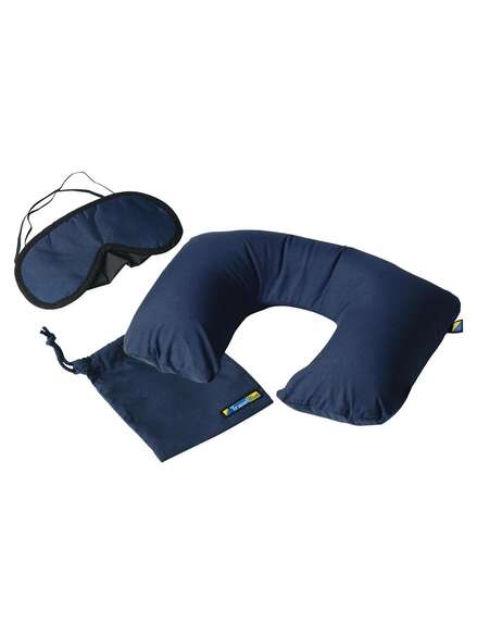 Travel Blue, Neck Pillow and Eye Mask