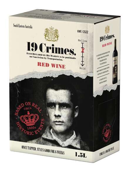 19 Crimes Red Blend Bag in Box 1,5 L