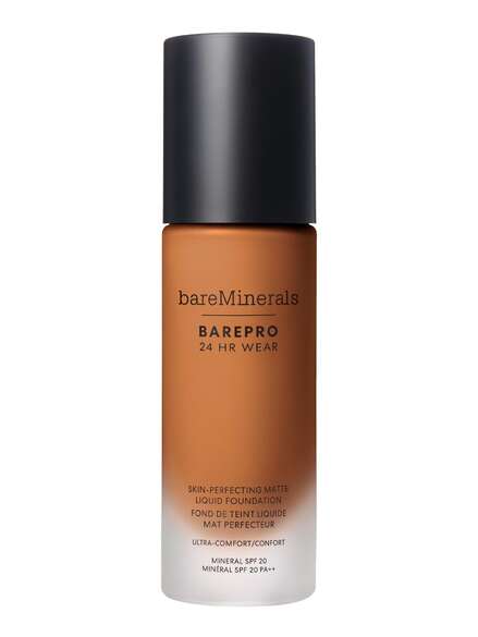 bareMinerals BarePRO 24h Wear Skin-Perfecting Matte Liquid Foundation No. 46 - Medium Deep Warm