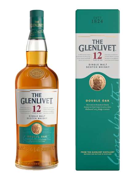 The Glenlivet Single Malt 12 Years Old Scotch Whisky