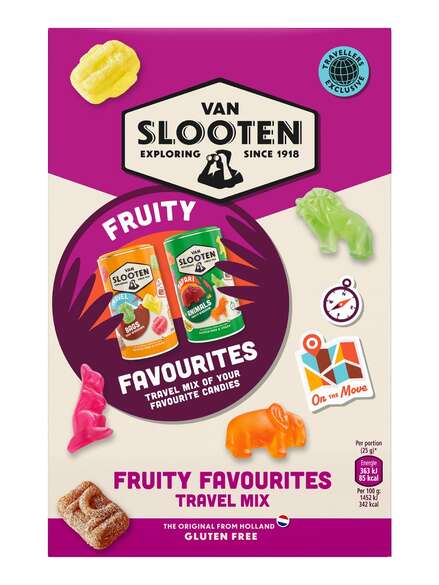 Van Slooten Travel Refill Mix Fruity 900g