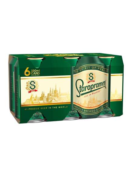 Staropramen Pils 6x0,33L