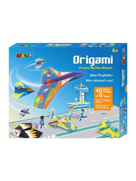 Avenir, create my own airport origami