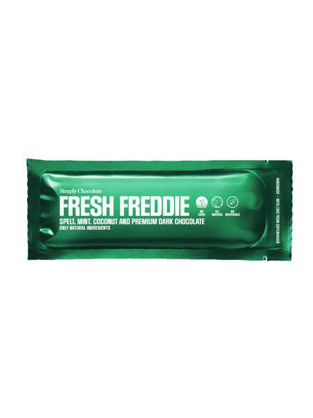 Simply Chocolate Fresh Freddie bar