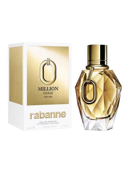 Rabanne Million Gold Eau de Parfum Refillable 50 ml