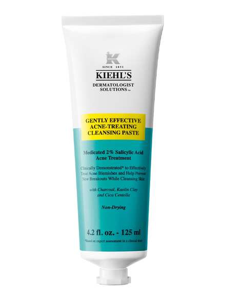 Kiehl's Dermatologist Solutions Gently Effective Acne Treating Cleansing Paste 125 ml