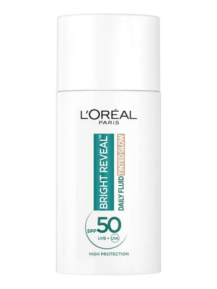 L'Oréal Paris Bright Reveal Daily UV Fluid Tinted Light SPF 50+ 50 ml