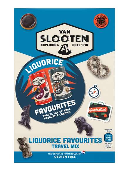 Van Slooten Travel Refill Mix Liquorice 900g