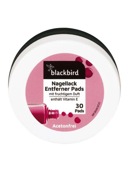 Blackbird Nailpolish Remover Pads 30 pc