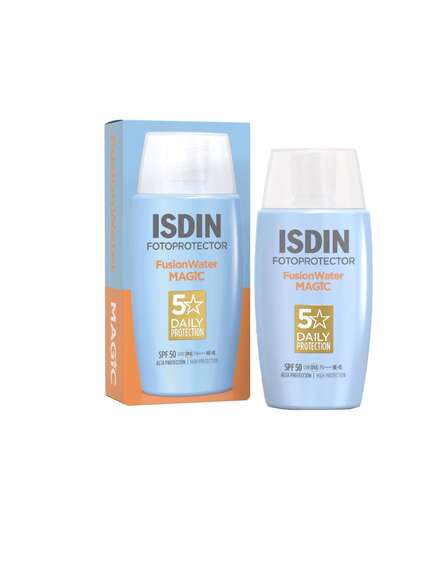 Isdin Fusion Water Magic Suncare Face Cream SPF 50 50 ml