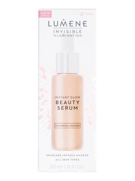 Lumene Invisible Illumination Instant Glow Beauty Serum Foundation