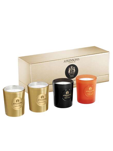 Atkinsons Scented Candle Set 4x75g