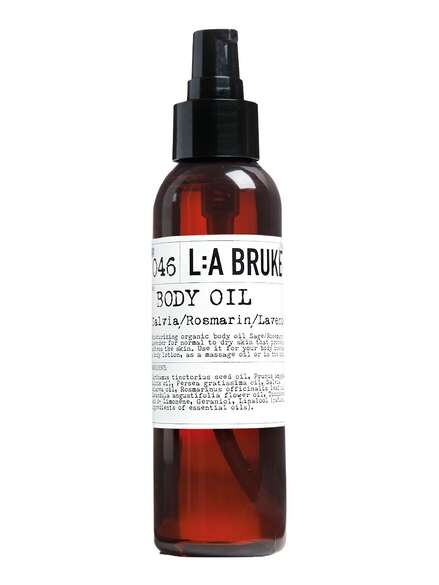 L:A BRUKET 046 Bodyoil Sage/Rosemary/Lavende