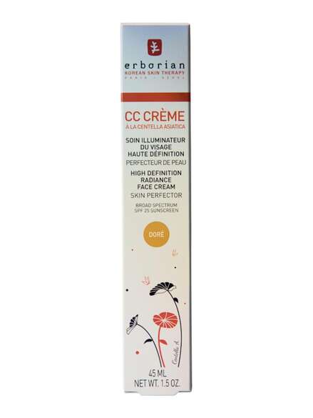Erborian CC Crème High Definition Radiance Face Cream SPF 25 Doré