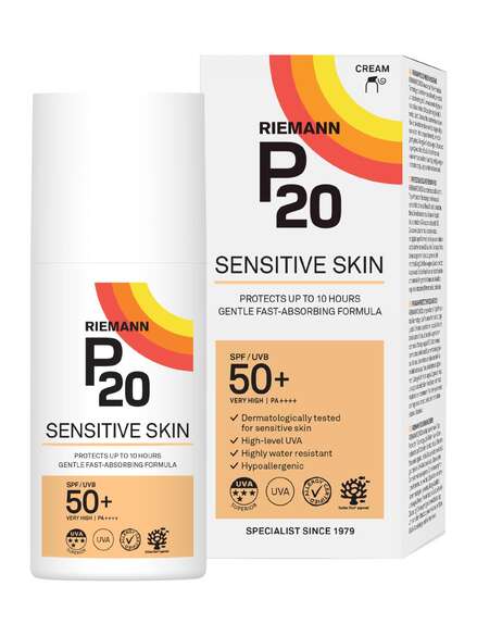 Riemann P20 Sun Cream Sensitive Skin SPF50+  