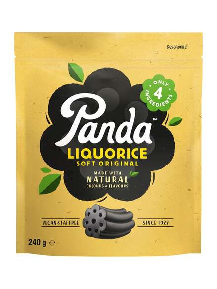 Panda All Natural Soft Liquorice