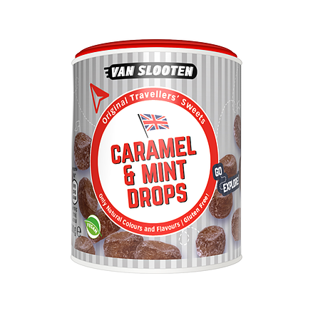 Van Slooten, caramel mint drops