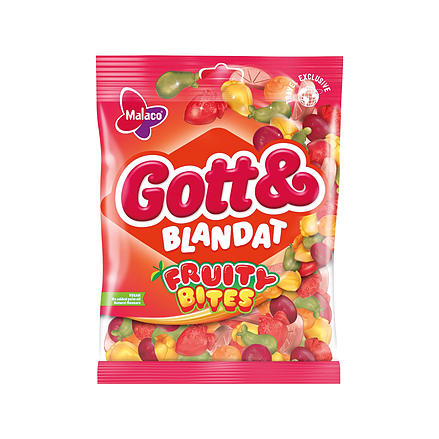 Malaco Gott & Blandat Fruity Bites