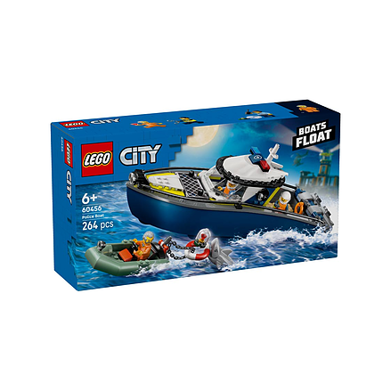 LEGO City Politi båtjakt