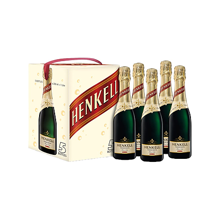 Henkell Trocken, dry, 5x0.2 L