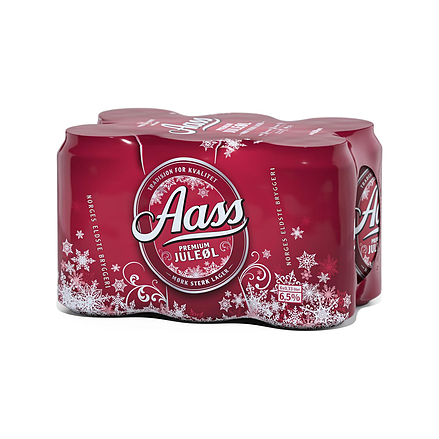 Aass Juleøl Premium 6x0,33L