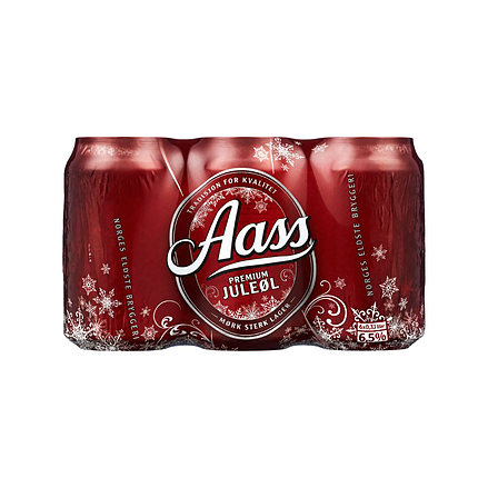 Aass Juleøl Premium 6x0,33L