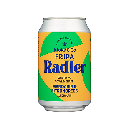 Klokk & Co Radler mandarin & sitrongress
