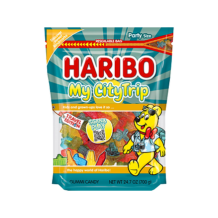 Haribo My CityTrip Vingummi
