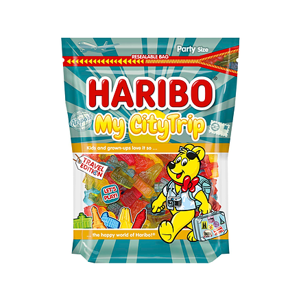 Haribo My CityTrip Vingummi