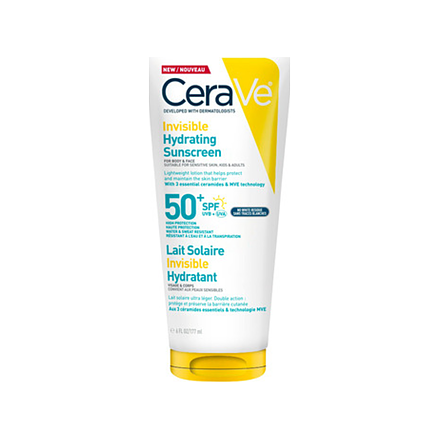 CeraVe Invisible Hydrating Sunscreen SPF 50 177 ml
