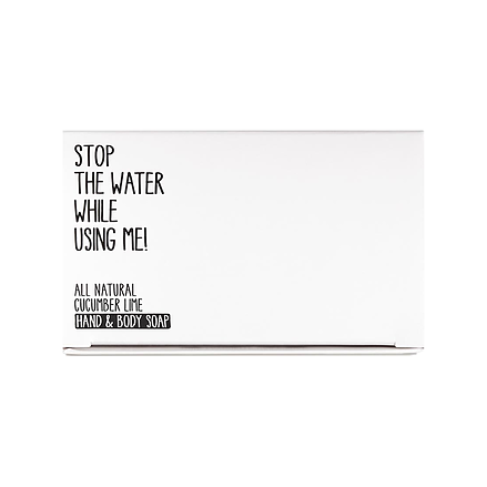Stop The Water While Using Me Cucumber Lime Bar Soap