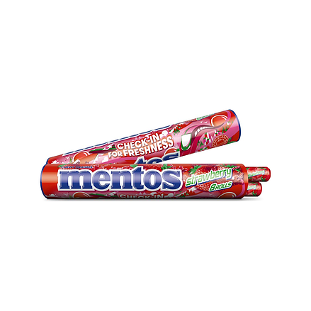 Mentos Jumboroll Jordbær