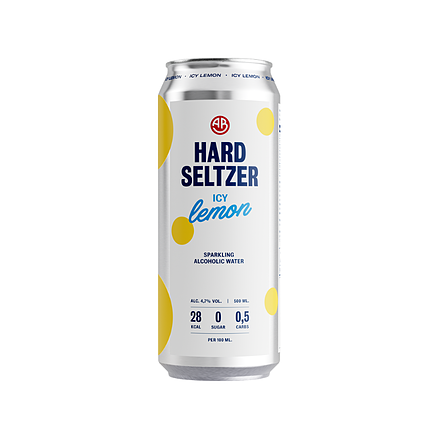 AB Hard Seltzer Icy Lemon