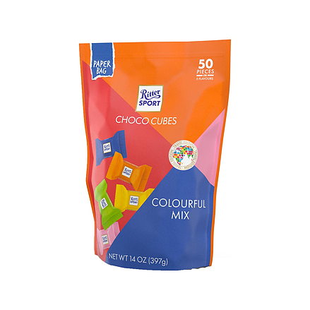 Ritter Sport Choco Cubes Pouch 397g