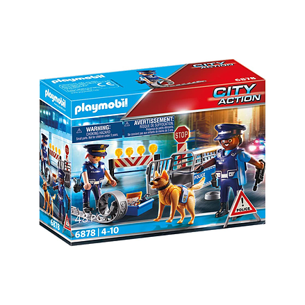 Playmobil politi veisperre