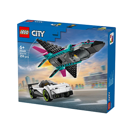 LEGO City fly vs bil