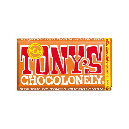 Tony's Chocolonely Milk Caramel Sea Salt 32%