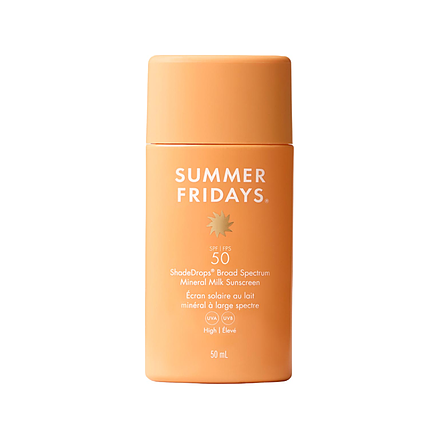 Summer Fridays Shadedrops Mineral Milk Sunscreen SPF 50 50 ml