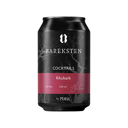 Bareksten by 7 Fjell Rhubarb Gin Fizz