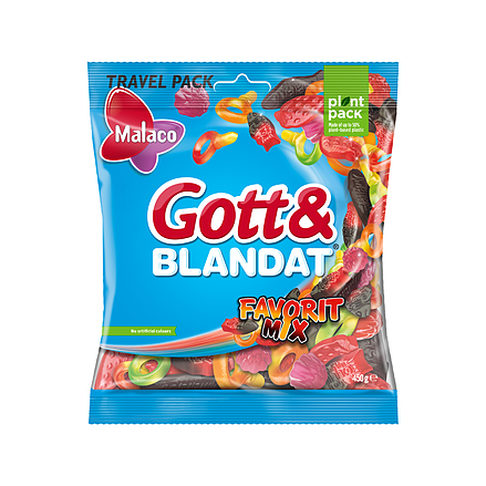 Malaco Gott & Blandat Favorit Mix
