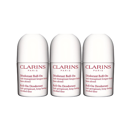 Clarins Roll-on Deodorant Trio