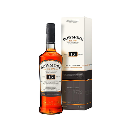 Bowmore Islay Single Malt Scotch Whisky 15 years old