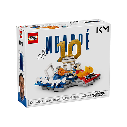 LEGO Editions 43013 Kylian Mbappé fotball-høydepunkter