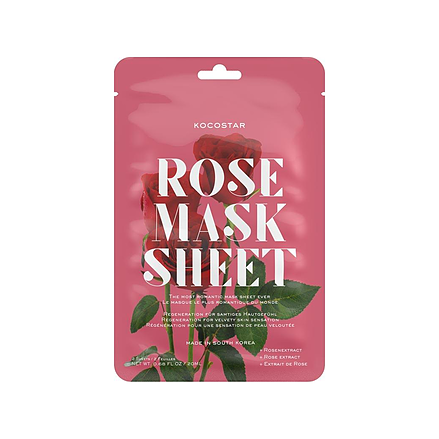 Kocostar Slice Mask Sheet Rose Flower