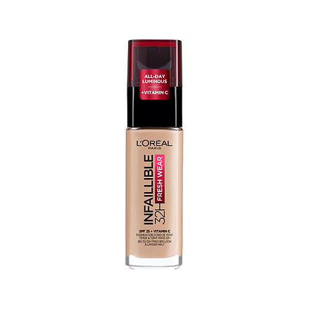 L'Oreal Paris Infaillible Liquid Fresh Wear Foundation No 110 Vanille Rose