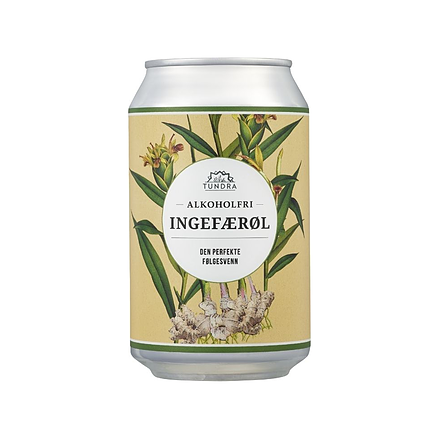 Tundra alkoholfri ingefærøl