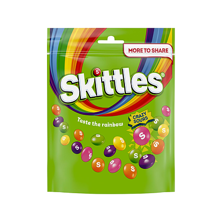 Skittles Crazy Sour 318g